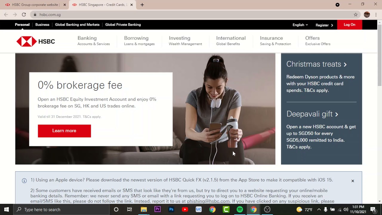 How To Login To HSBC Online Banking