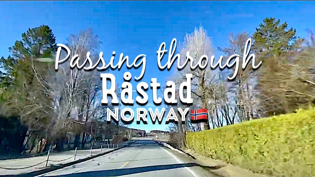 Driving in Norway 🇳🇴 Råstad - Sandefjord, Norway