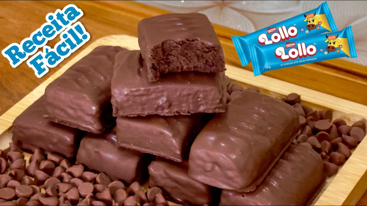 MELHOR QUE O COMPRADO - BOMBOM LOLLO CASEIRO - RECEITA FÁCIL