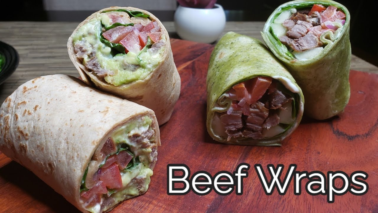 EASY HEALTHY BEEF WRAP IDEAS | HOMEMADE HEALTHY WRAPS | MICHELLE PEREZ COOKS