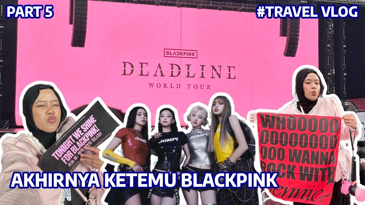 Nonton Konser BLACKPINK di JAKARTA | Travel Vlog PART 5