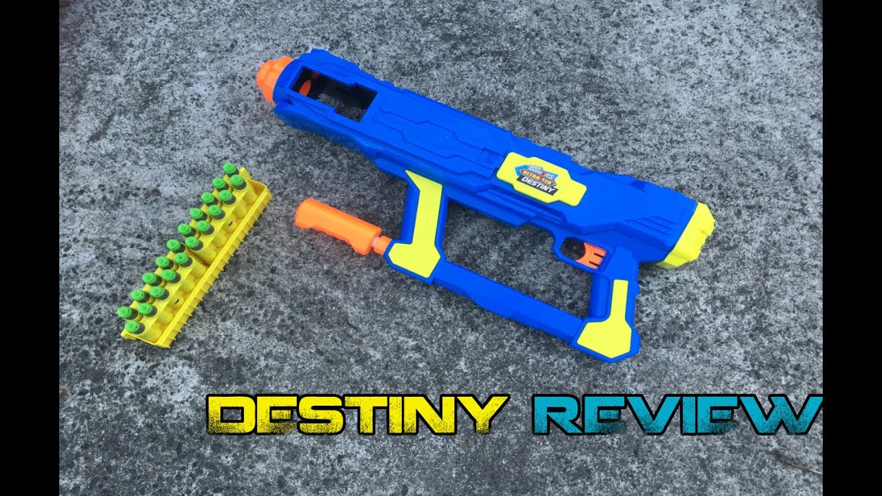 BuzzBee Destiny Review - 20 Darts in 2 Seconds! | Walcom S7