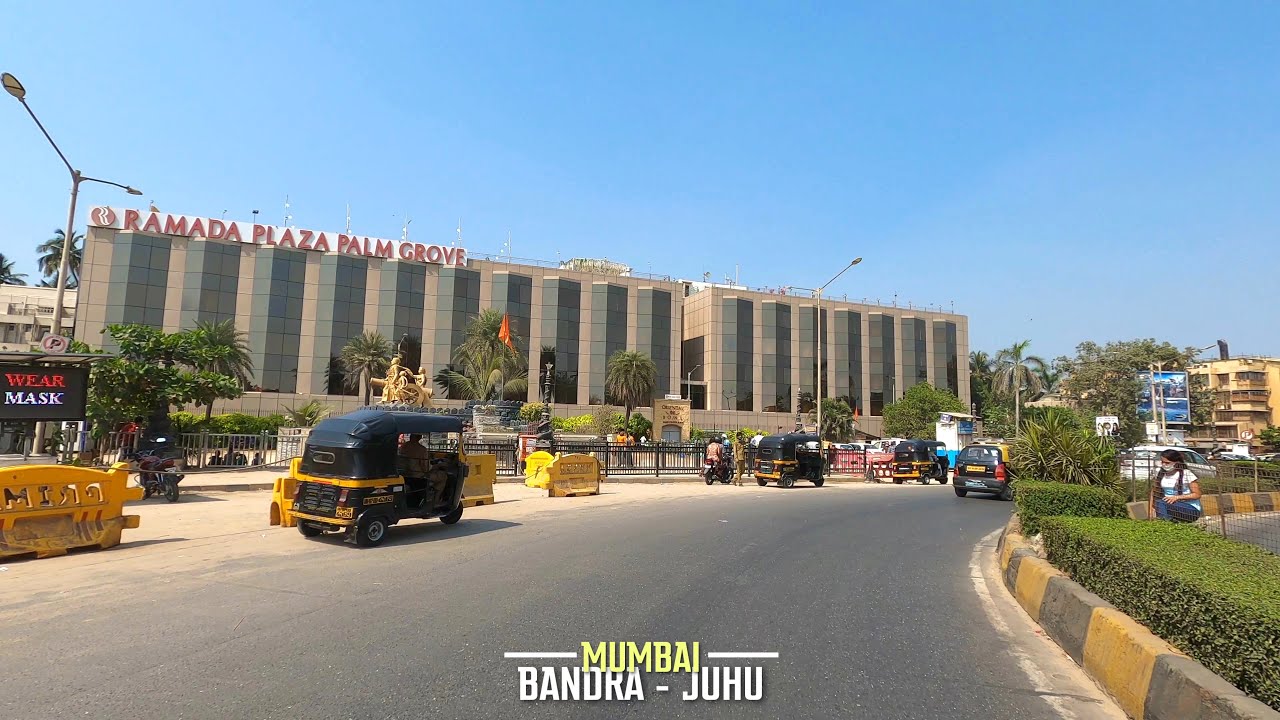 4K Drive from Bandra to Juhu | Mumbai's Posh Coastal Suburbs