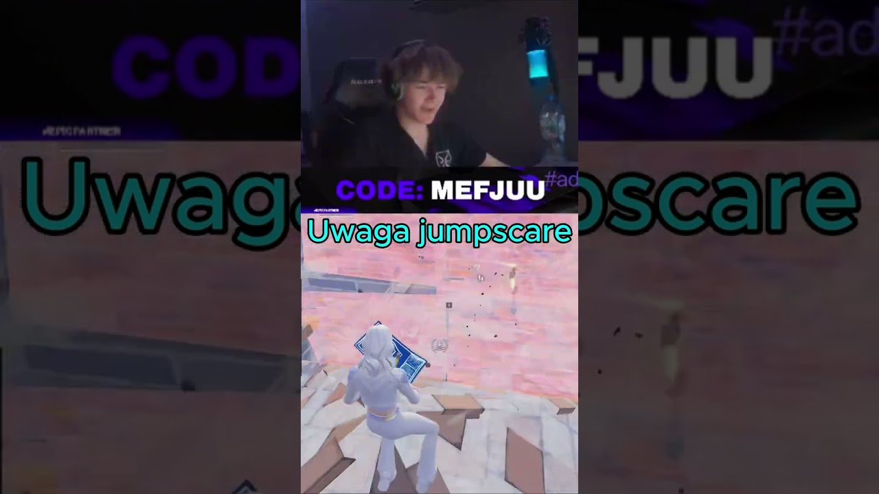 Strach oficjalnie#foryou #dc #pro #fortnite #fortnitecompetitive #mefju