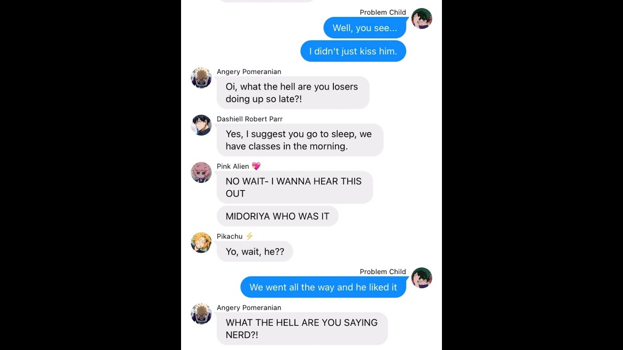 I Didn't Just Kiss Her (Him) | BakuDeku | MHA/BNHA Lyric Prank
