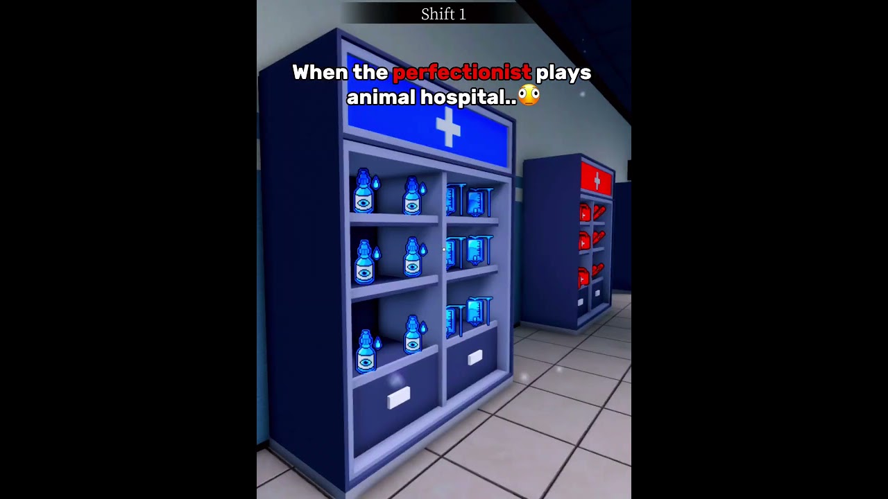 When A Perfectionist Plays Animal Hospital! #roblox #animalhospital #usa