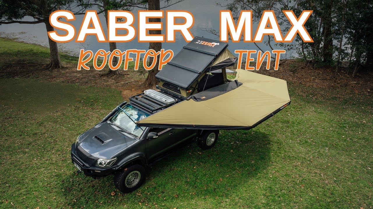 Saber MAX Rooftop Tent Walkthrough