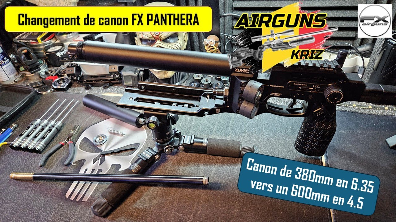 FX Panthera démontage / changement calibre