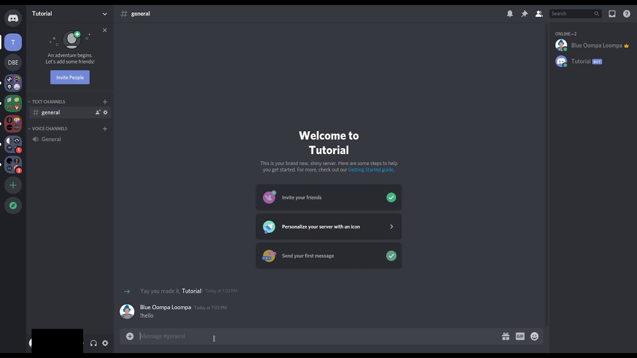 QBot discord server bot setup tutorial