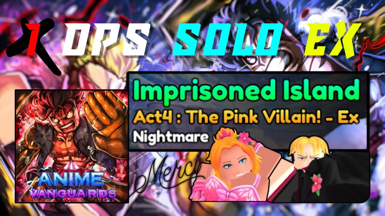 Sanji 1 DPS Solo Ex | Anime Vanguards