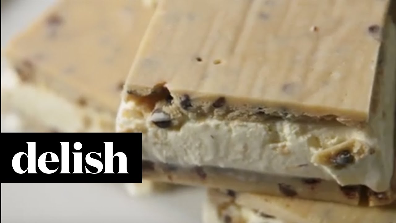 How To Make Cookie Dough Ice Cream Sandwiches | Delish