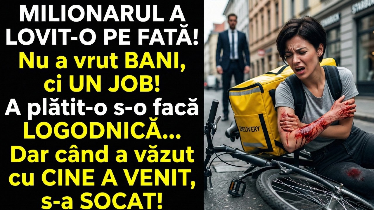 Grăbindu-se la o întâlnire importantă, milionarul, ieșind din parcare, a lovit din greșeală o...