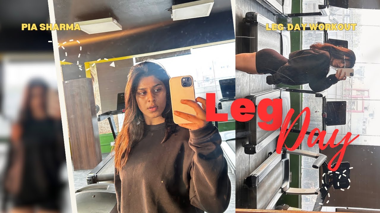 Leg workout vlog #vlog #legworkout #gymmotivation