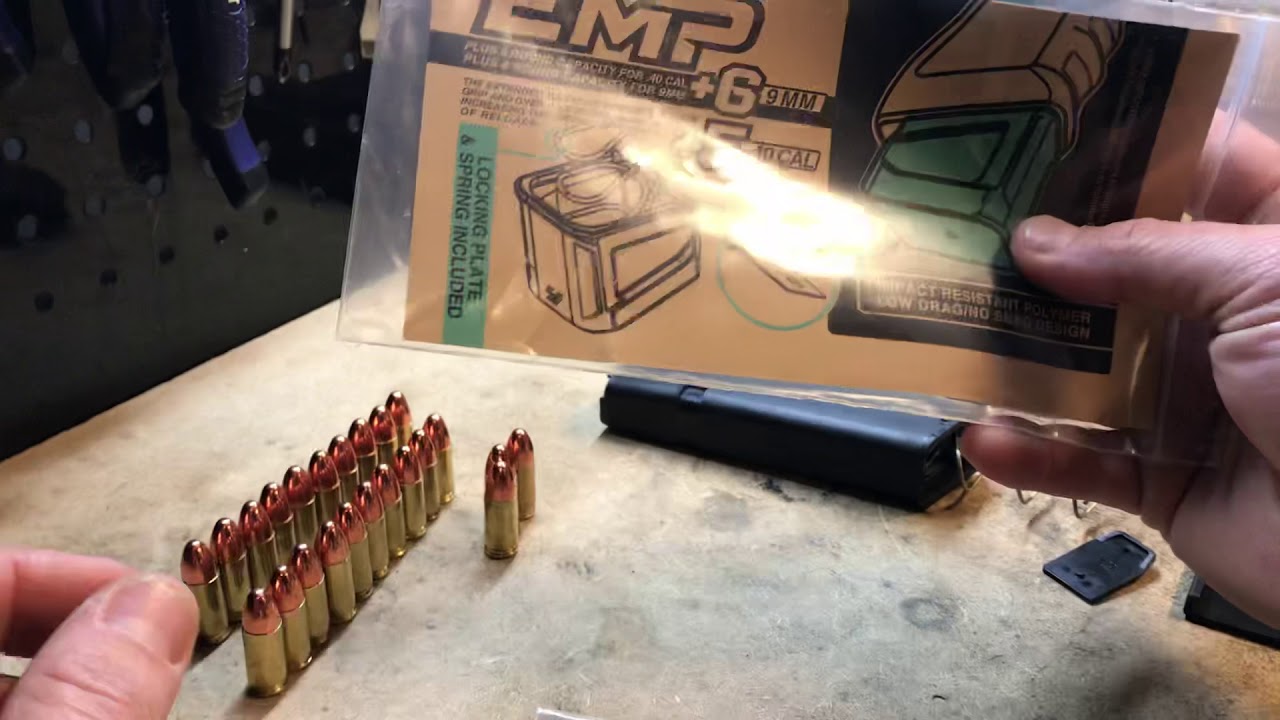 Strike Industries glock 17 magazine extension EMP