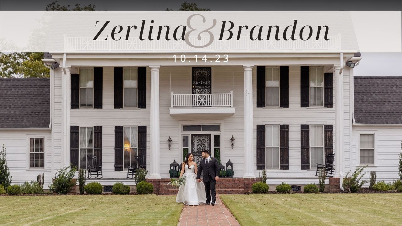 The Manor at Mount Carmel Wedding // Zerlina and Brandon Carter (Covington, TN)