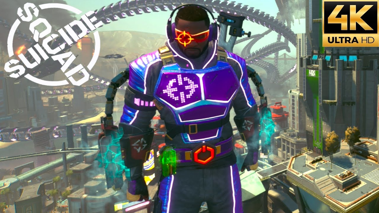 Suicide Squad: Kill The Justice League - Cyber Crime Deadshot Free Roam Gameplay (4K 60FPS)