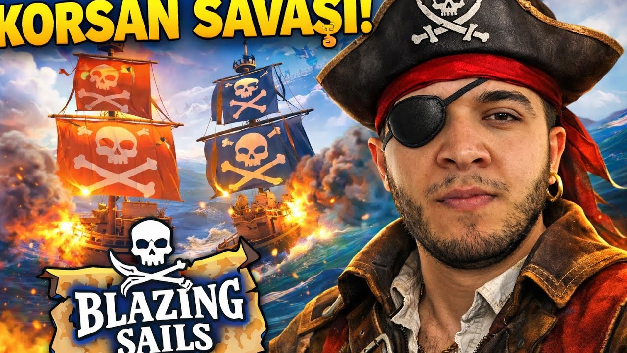 Blazing Sails Türkçe | PvP Korsan Savaşı CANLI #canlıyayın  #keşfet 