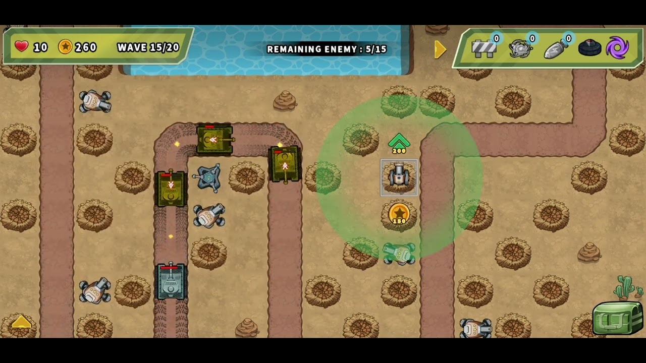 Turret Defense King:Level-24