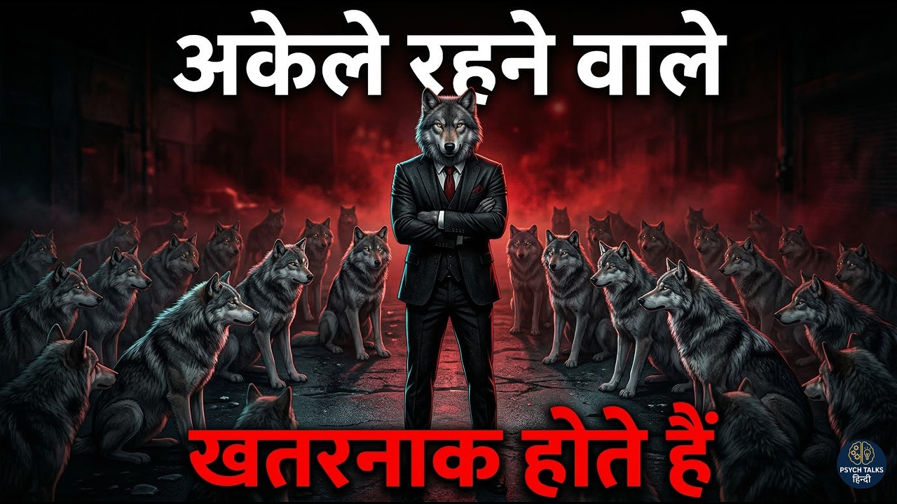 अकेले रहने वालों से सावधान रहो | Lone Wolf Psychology
