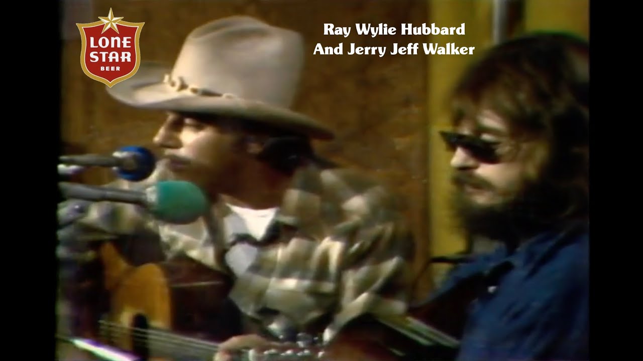 Ray Wylie Hubbard  and Jerry Jeff Walker Performance ~ Jan, 1975