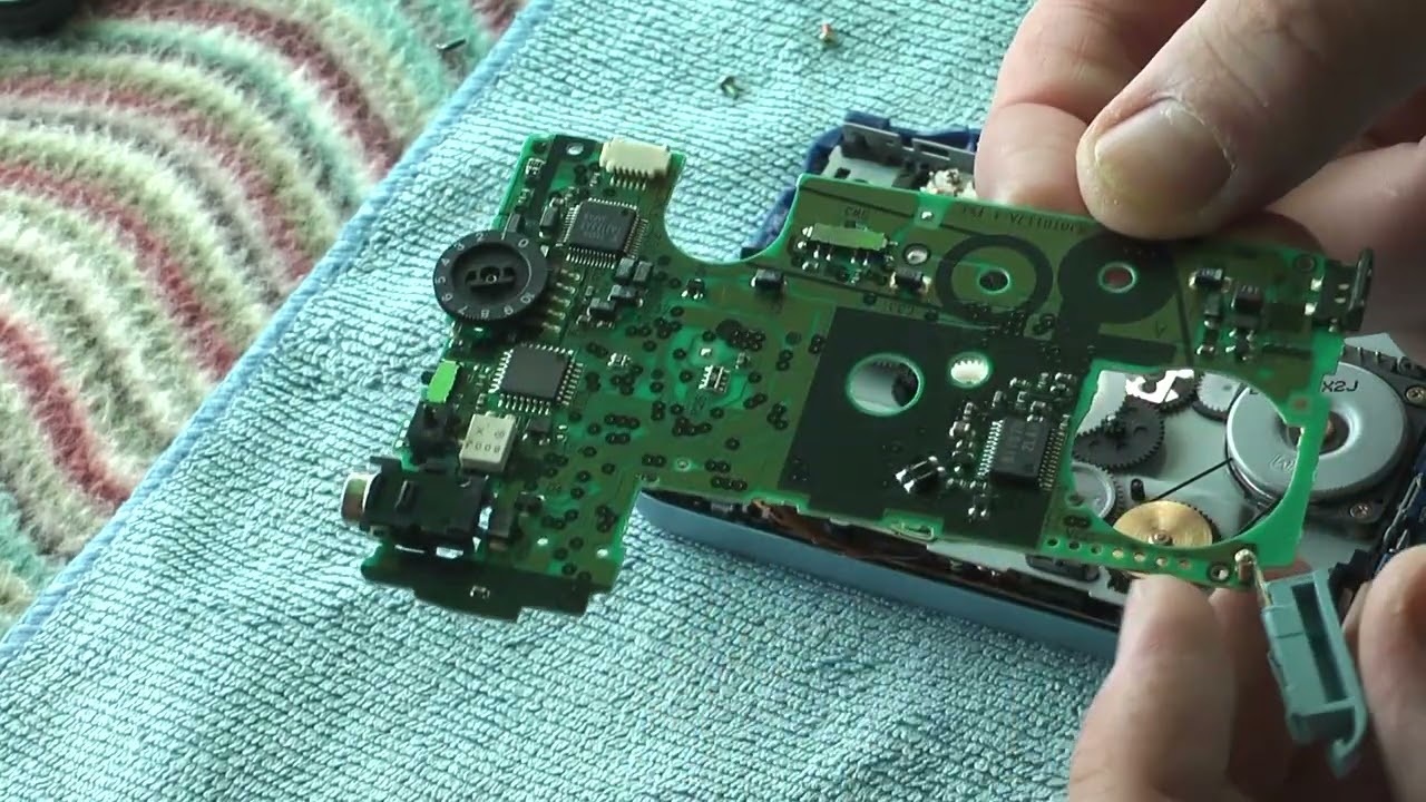 Panasonic RQ-SX43 ремонт изящного и скромного кассетного плеера