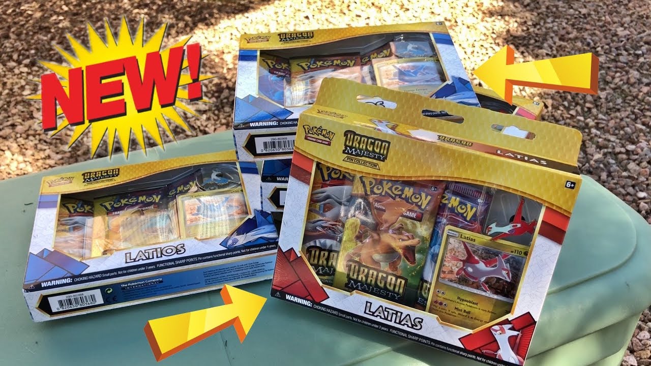 OPENING ALL OF THE *BRAND NEW* POKEMON DRAGON MAJESTY BOOSTER PACKS!