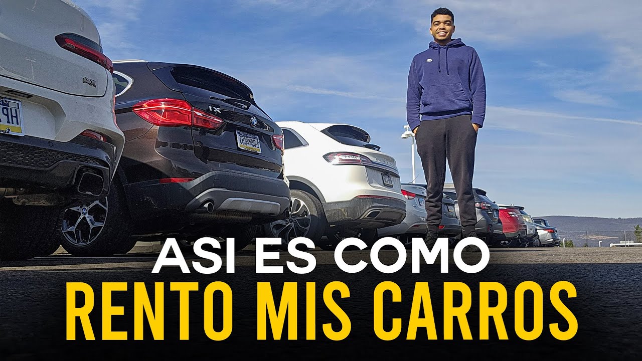 Asi es como RENTO MIS CARROS en ESTADOS UNIDOS ¿CUANTO GANO?