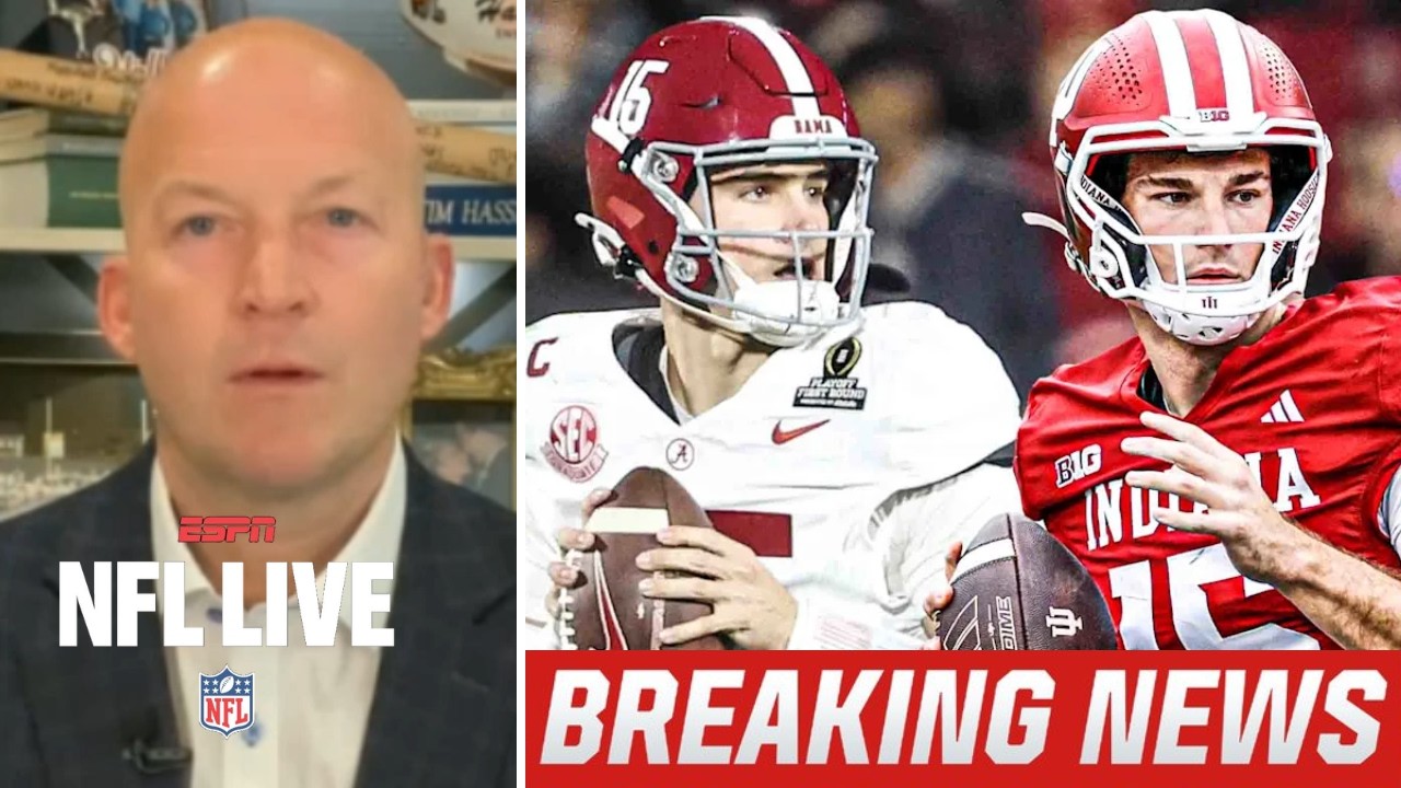 NFL LIVE | Tim Update: Ty Simpson's NFL Draft Combine decision is different from Fernando Mendoza’s