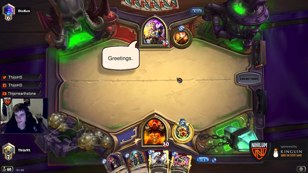 [Hearthstone] Control Warrior Guide