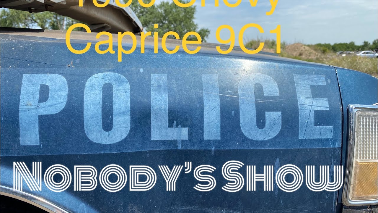 New Inventory! 1990 Chevy Caprice Police Package 9C1 Cop Car!