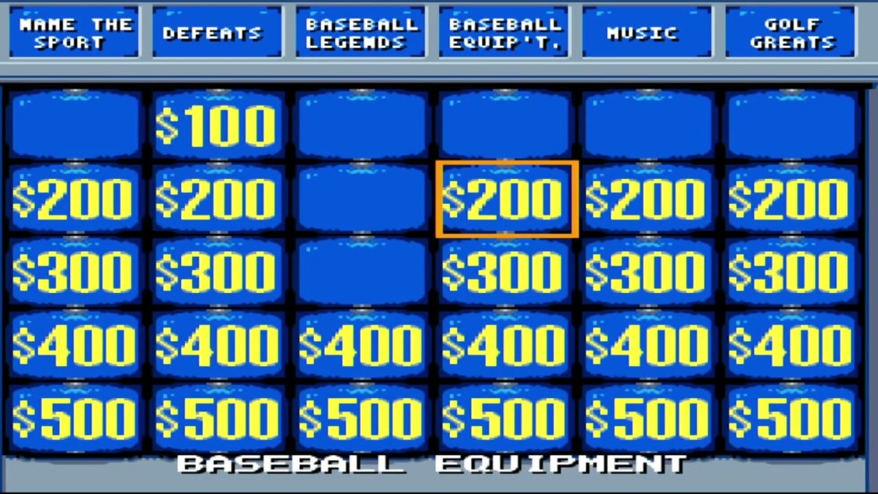 A Royal Asskicking: Sports Jeopardy: Episode 6