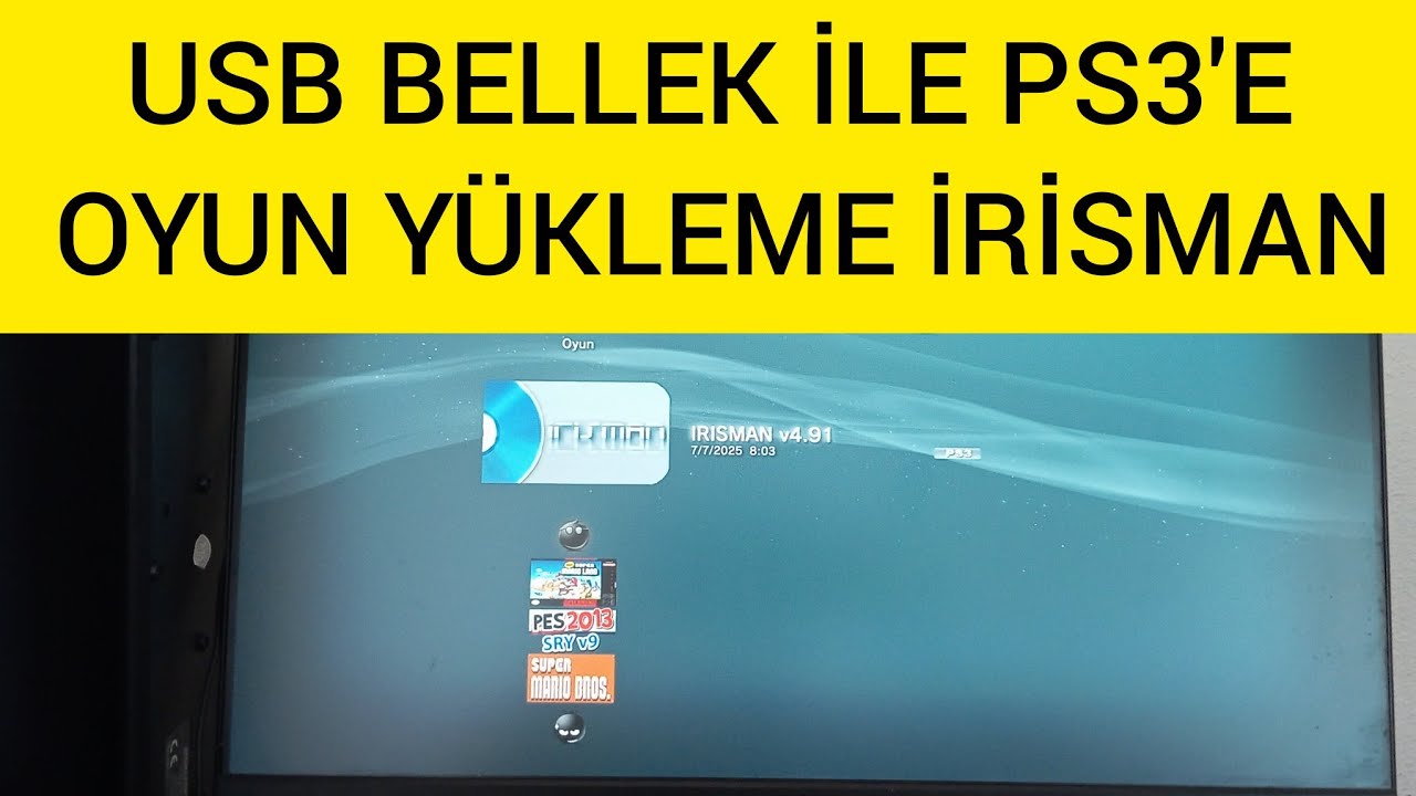 USB Bellek İle PS3'e Nasıl Oyun Yüklenir ?