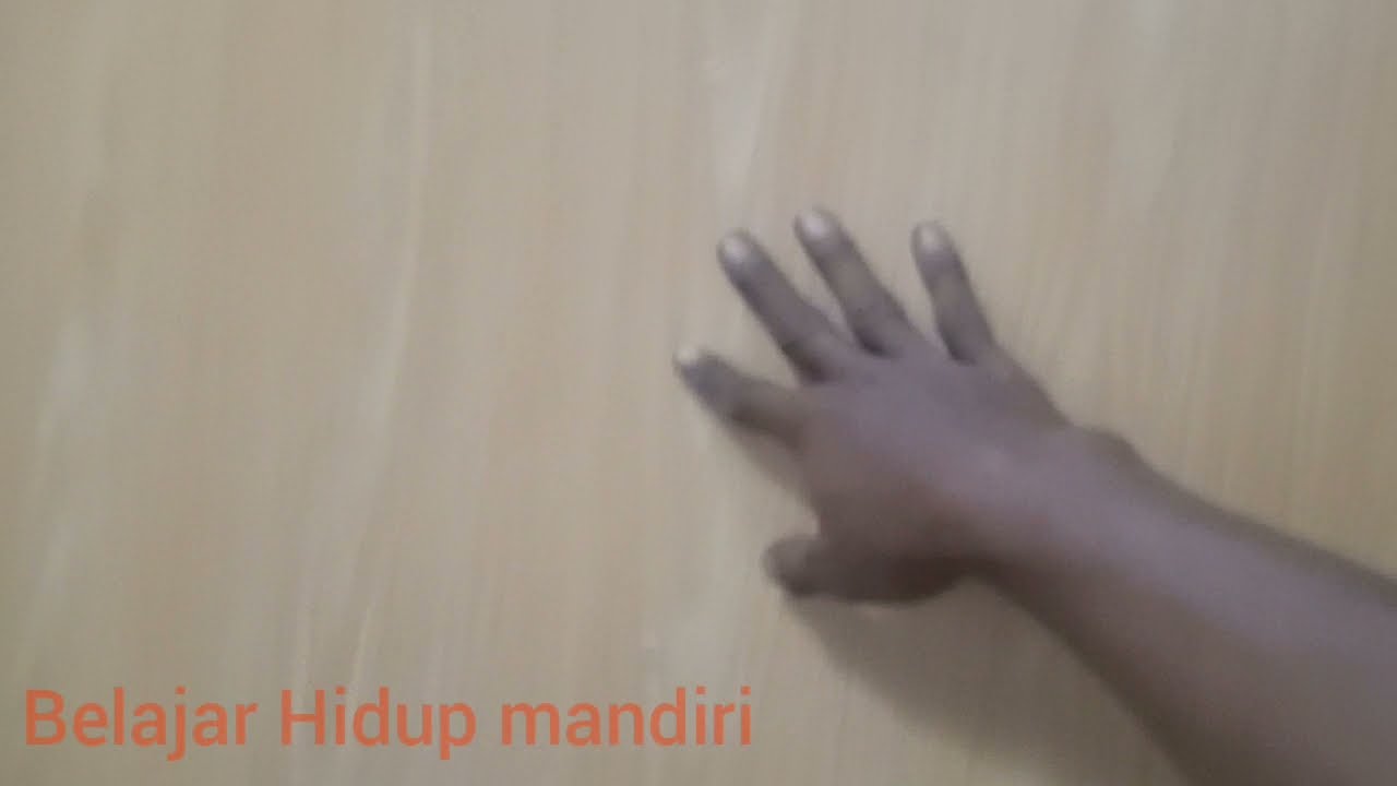 Tutorial memasang Wallpaper dinding GRC