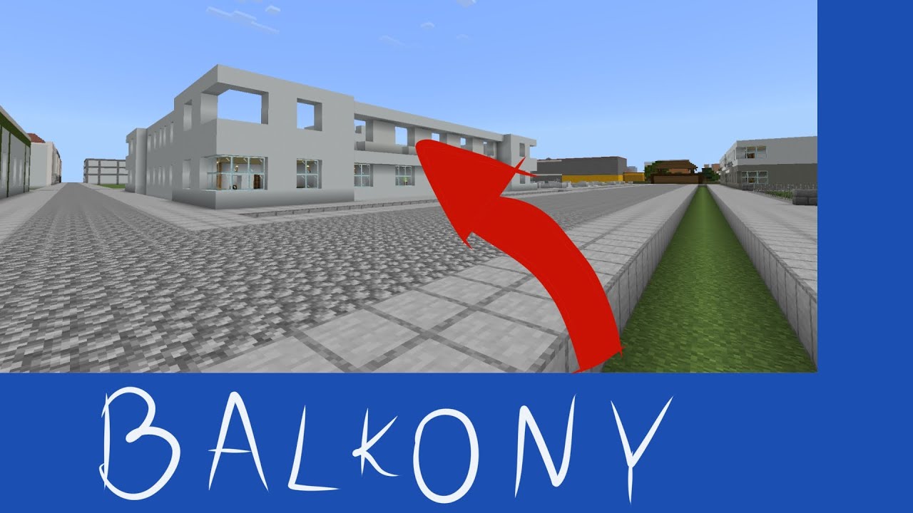 Najdziwniejsze balkony w Minecraft. Telewizja Kniaziowska.
