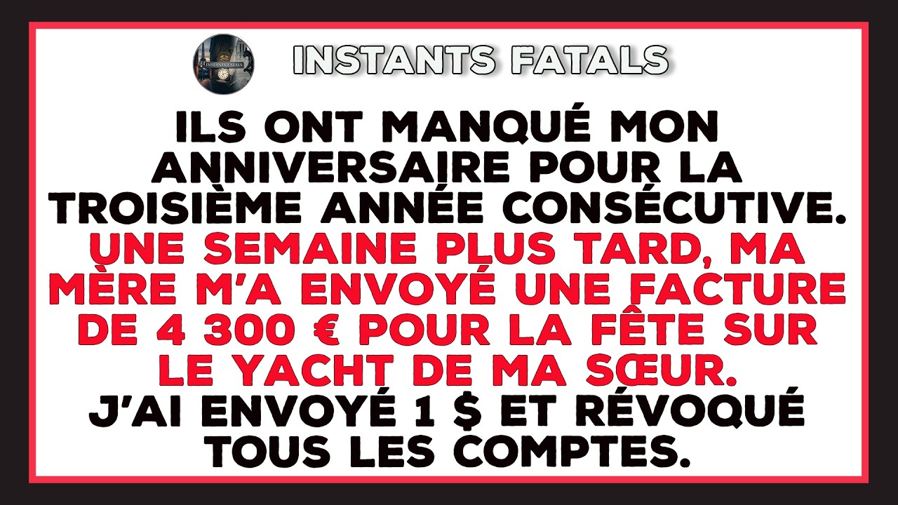 Mes Parents Ont Raté Mon Anniversaire Pour La 3e Année Et M’ont Traité D’inutile… Puis Tout A Changé