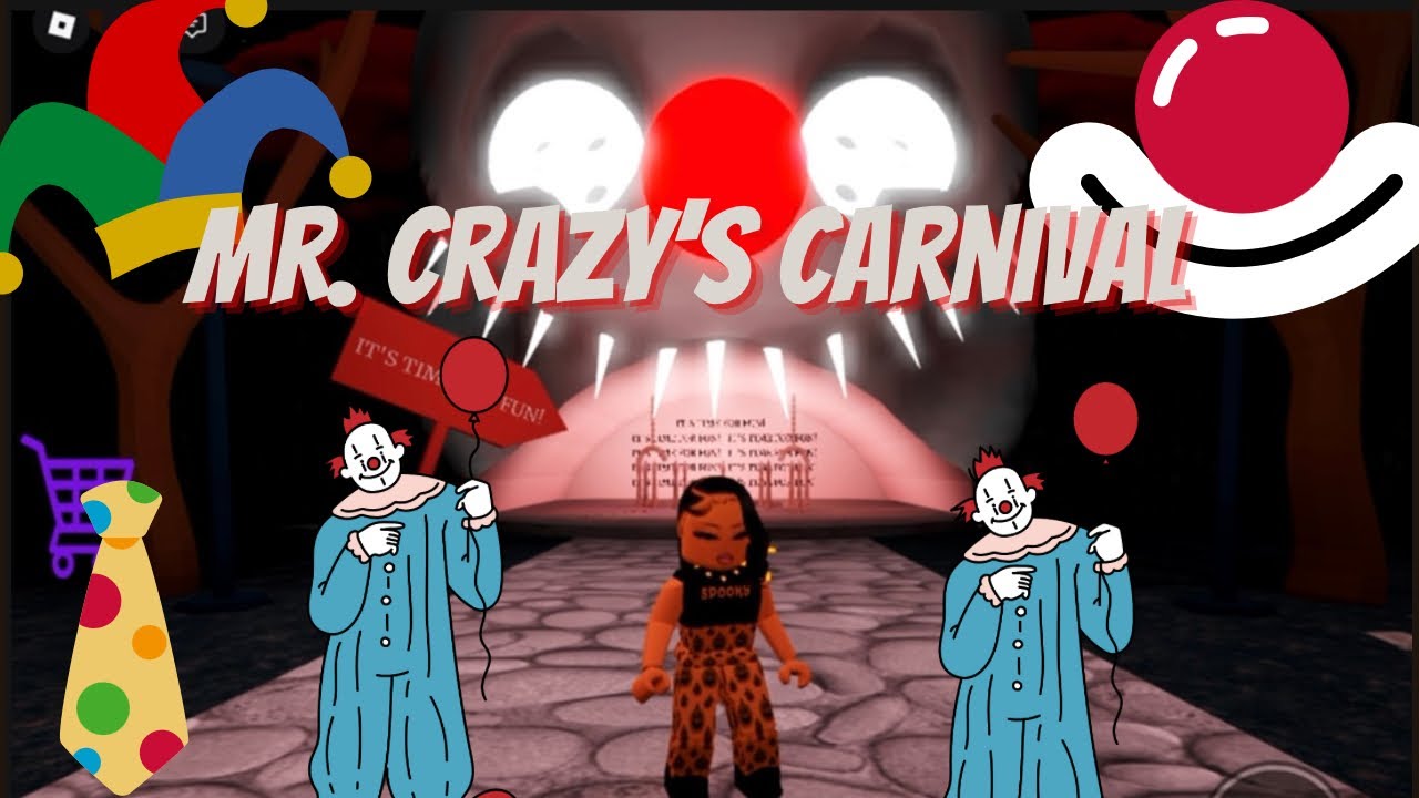 GAMERTOBER DAY 16 | MR CRAZY’S CARNIVAL | ROBLOX