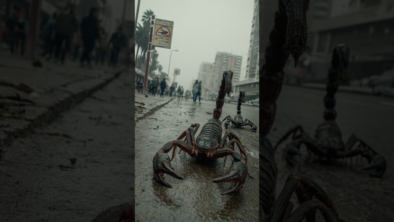 Massive Scorpions Overrun Downtown Santiago, Chile