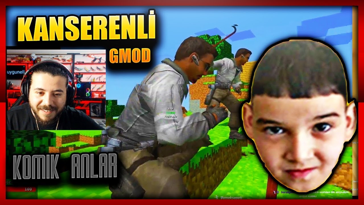 UNLOST KANSEREN VE EKİPLE GMOD OYNUYOR! GÜLME GARANTİLİ!