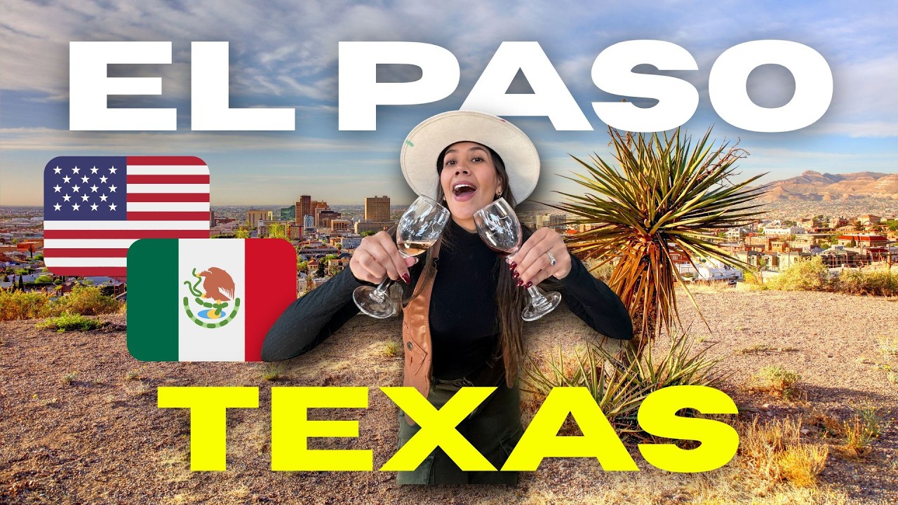Crucé CAMINANDO la FRONTERA a  Estados Unidos | El Paso Texas 🇺🇸🇲🇽