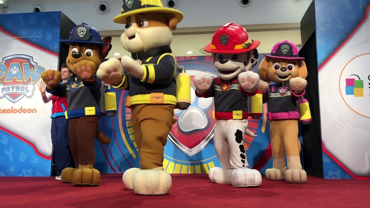 Paw Patrol LIVE show at City Square Mall in Singapore