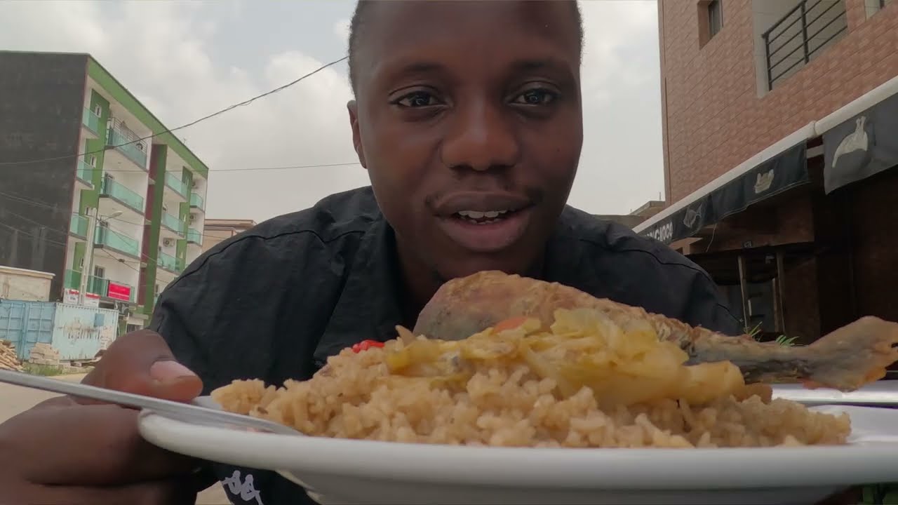 African street food tour in Abidjan 🇨🇮 VERTICAL BBQ /Ivory Coast. #travel #travelvlog #africa #food