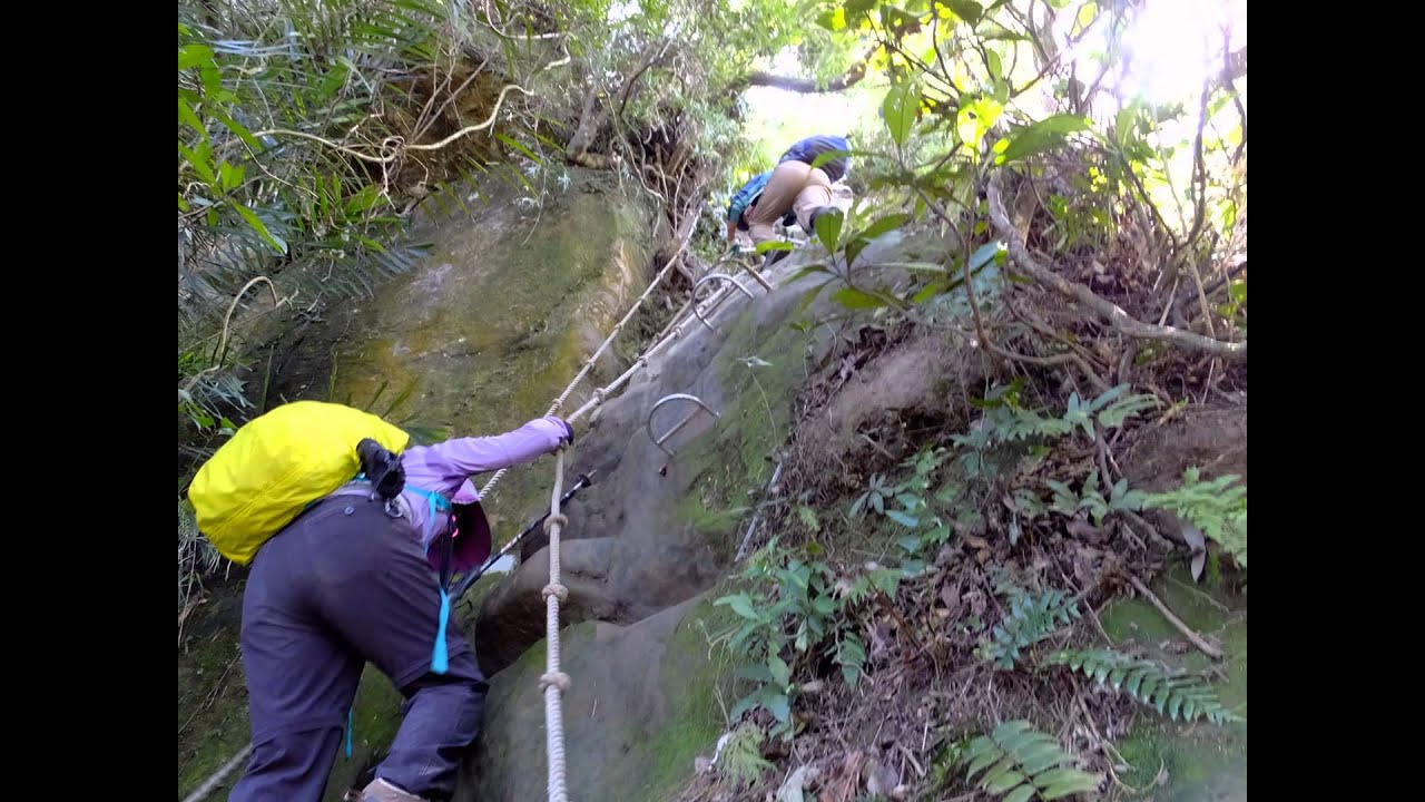 2016 03 02南港山系走透透~糶米古道＞拇指山＞南港山攀岩路＞南港山＞九五峰＞麗山峰＞四分里山＞茅草埔山＞中華科大