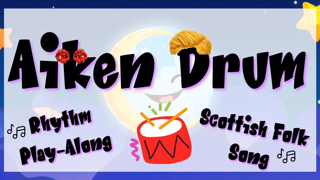 Elementary Music Song: Aiken Drum | Rhythm Play-Along!