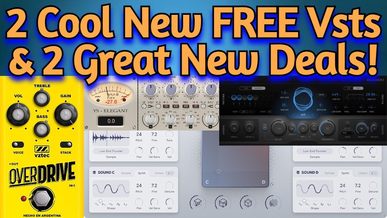 New FREE VSTs & Deals - Excite Audio, Yuri Semenov, Brainworx, (Evolve Alloy, Bx Pulsar, Elegant)