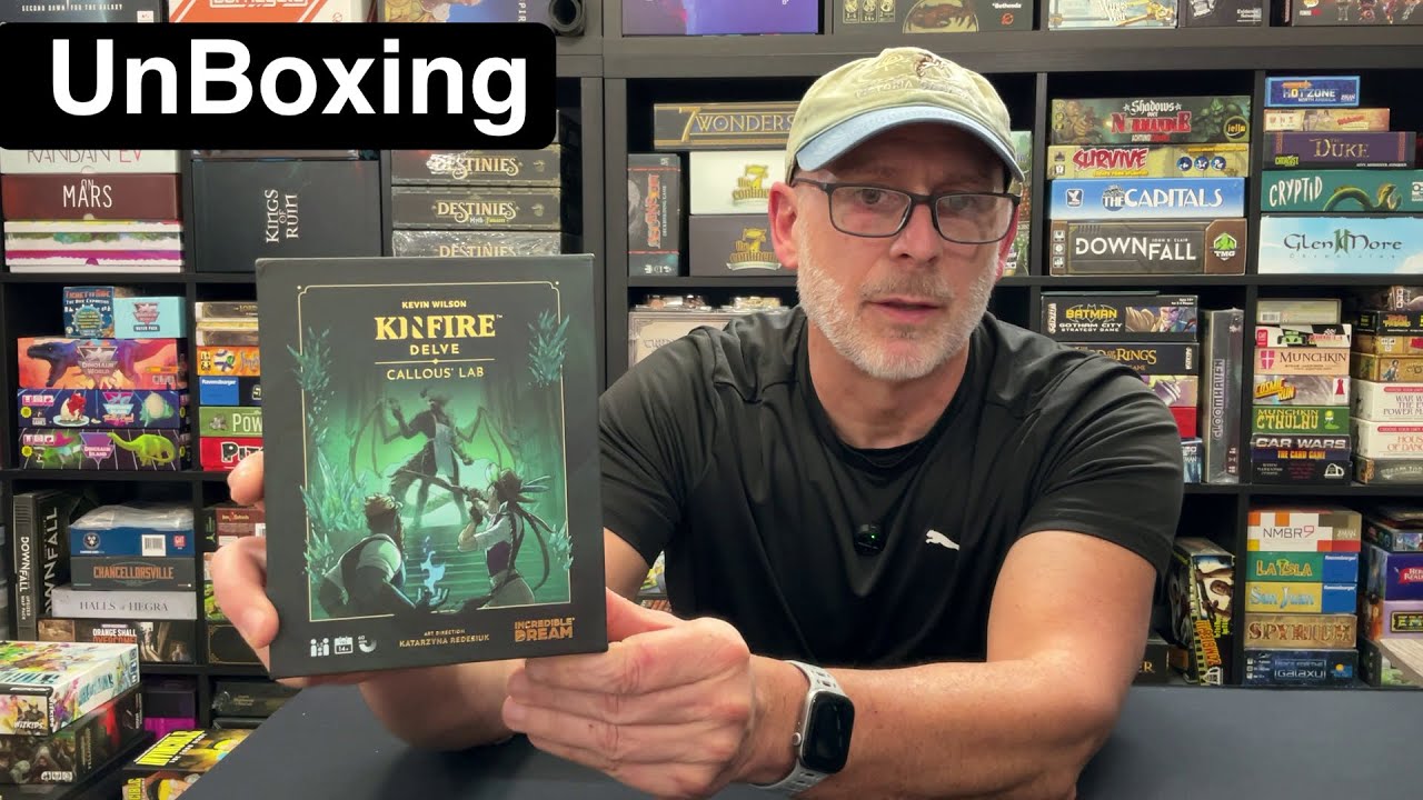 Kinfire Delve: Callous’ Lab (UnBoxing)