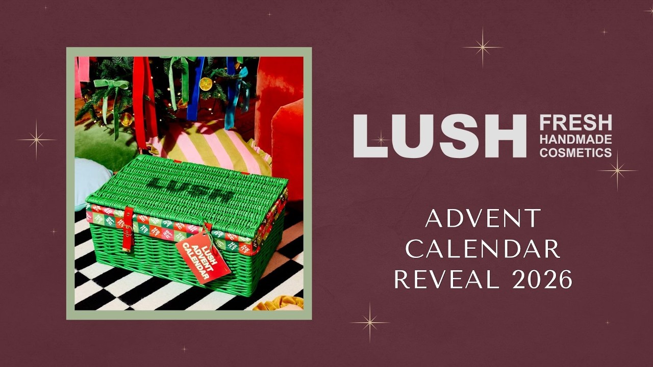 РАСПАКОВКА АДВЕНТ-КАЛЕНДАРЯ LUSH 2026