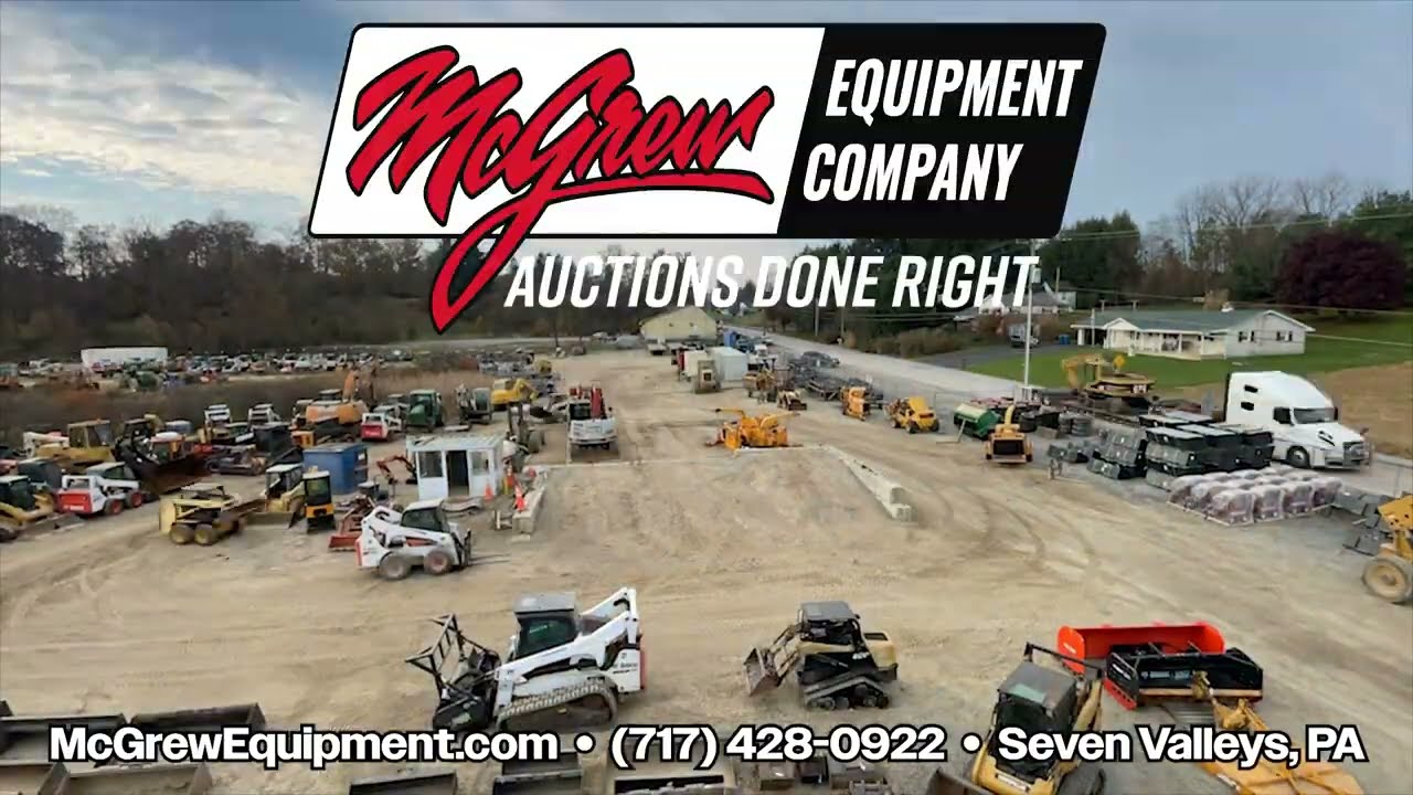 Inside McGrew Auctions | How Our Equipment Auctions Work