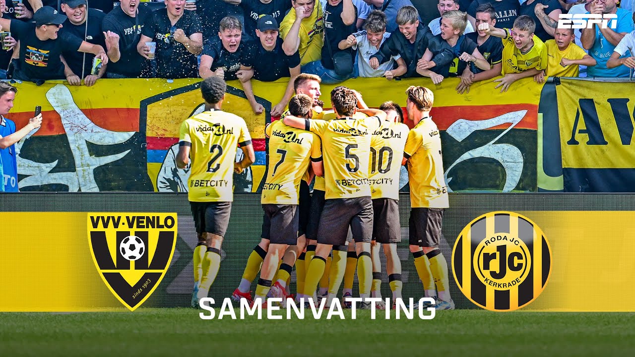 🤯 HOOFDROL voor KEEPER in ABSOLUTE SLOTFASE 🅰️ | Samenvatting VVV Venlo - Roda JC