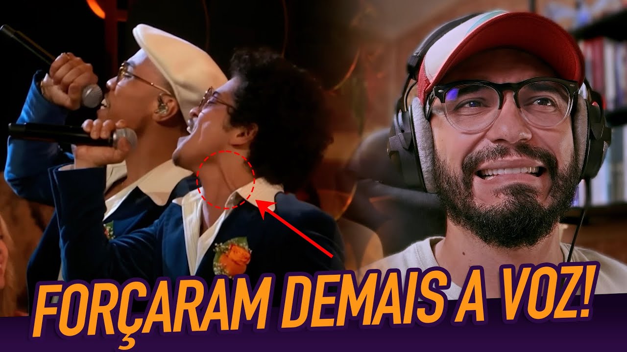 (REACT) BRUNO MARS, ANDERSON .PAAK - Leave The Door Open (Live) - Professor Bruno Padovani