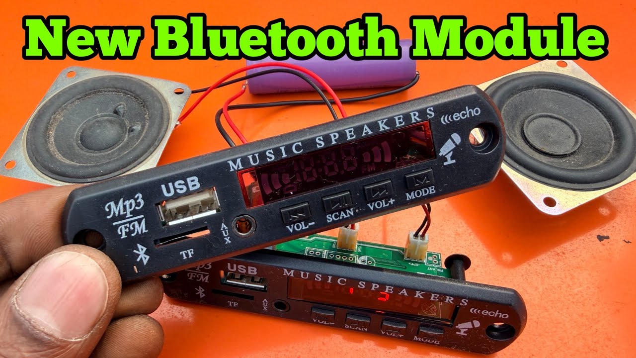 New Amplifier BT USB Module Board | Electronics Verma 